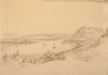 Blick auf die Festung Ehrenbreitstein